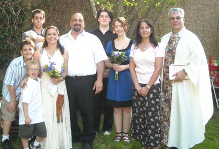 Long Island wedding, Interfaith weddings on Long Island, performed by an interfaith minister and wedding officiant, marriage official